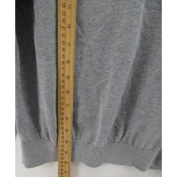 Lacoste Sweater Large Pullover Preppy Crocodile Logo V-Neck Knit * - Picture 6 of 13